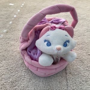 Aristocats Marie Basket Plush